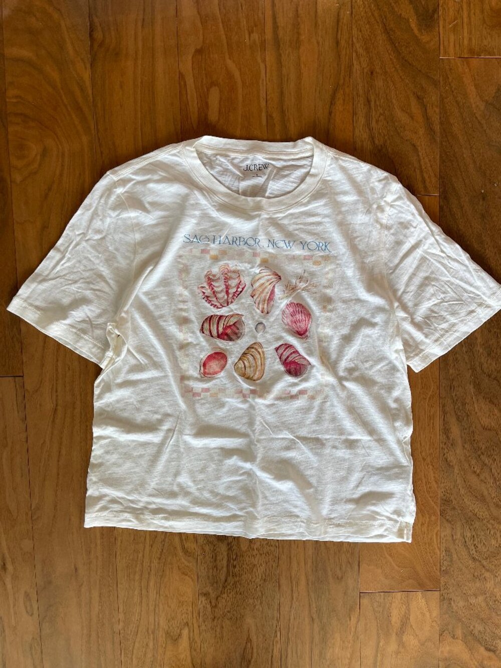 J Crew Sag Harbor sea shell graphic tee - Picture 4 of 5